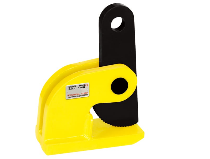 橫吊鋼板吊鉗的使用注意事項