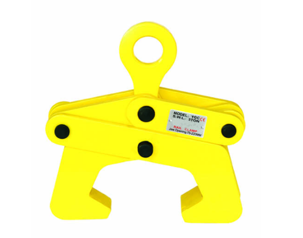 起重吊鉗用于地鐵軌道鋪設(shè)