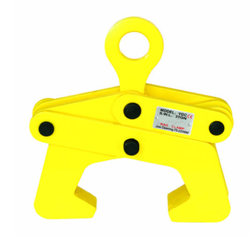 鋼軌吊鉗用于鐵路建設(shè)吊運鋼軌