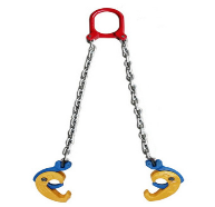 雙鏈油桶吊鉗用于桶裝溶劑的吊運(yùn)