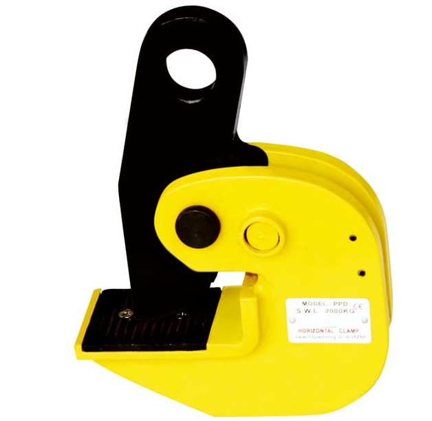 鋼廠用橫吊鋼板起重鉗吊運鋼板